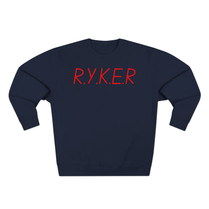 RYKER Christian Red Letters Crewneck