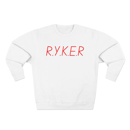 RYKER Christian Red Letters Crewneck