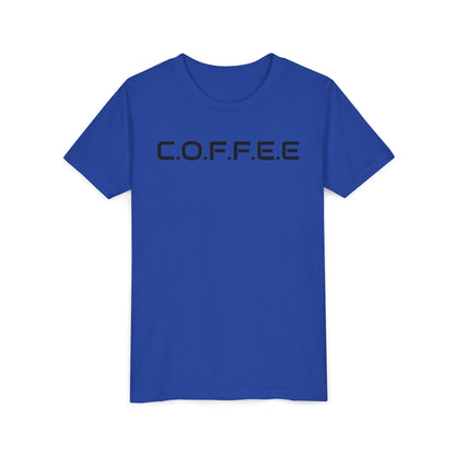 Youth Adult Coffee Christian Black Words Only