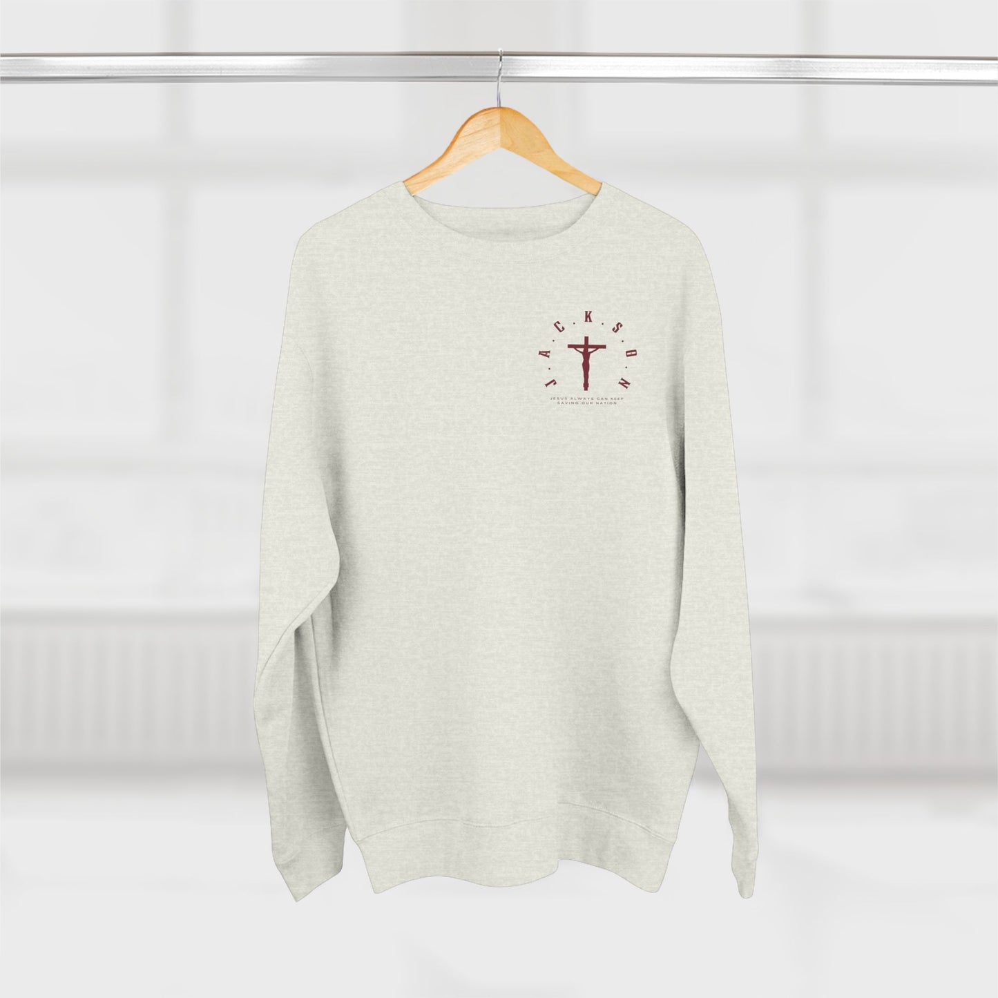 Jackson Marron Cross & Letters Crewneck