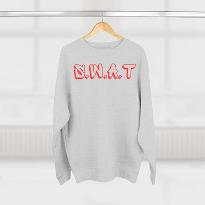 Swat Christian Red Words Crewneck