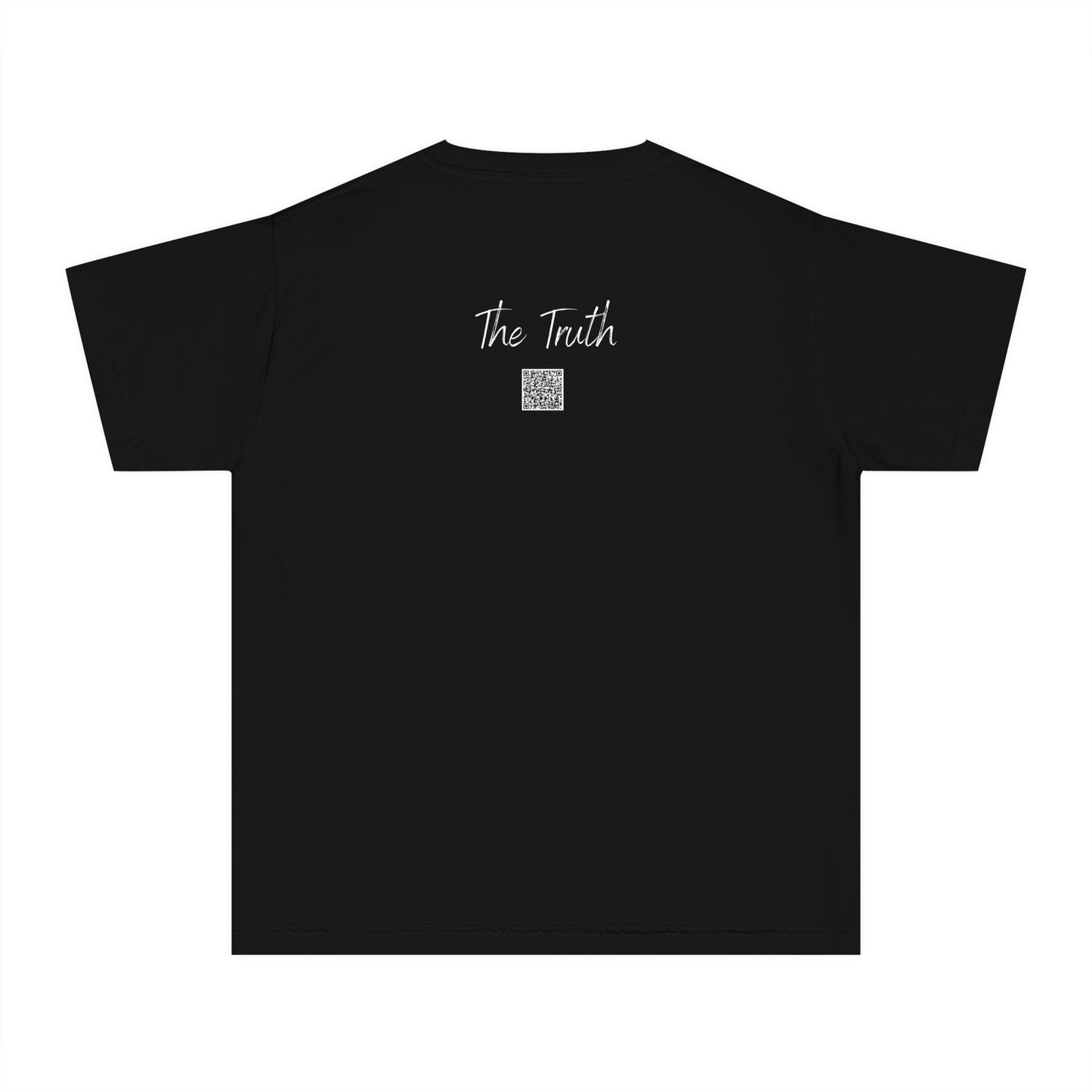 Youth The Truth QR Code White Words