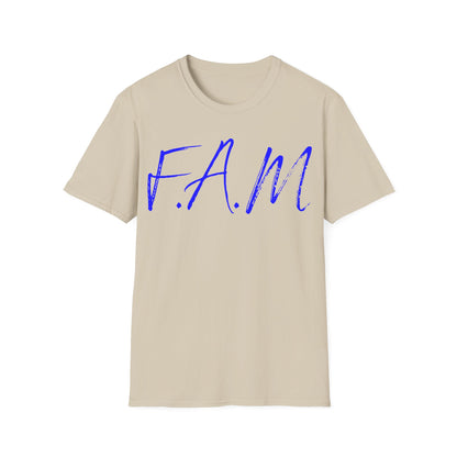 Fam Christian Blue Letters & Image