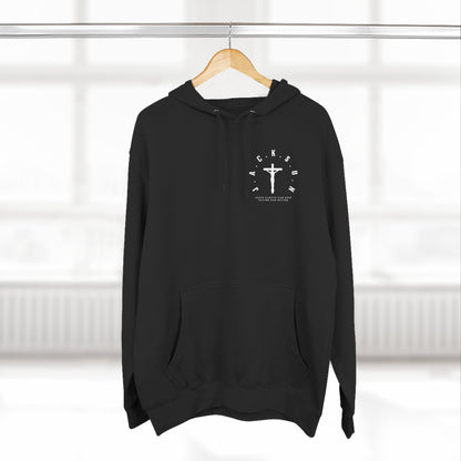 Adult Jackson White Pullover Hoodie