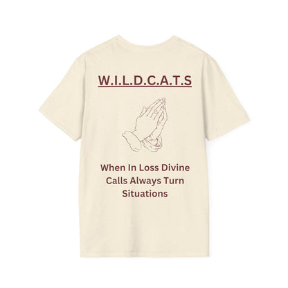 Wildcats Christian Marron Letters & Picture