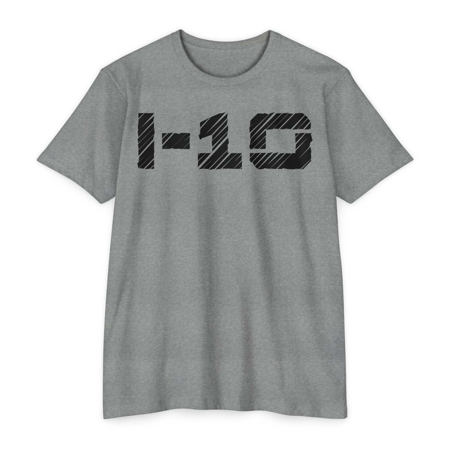 Adult I-10 Christian Black Words Premium Tee