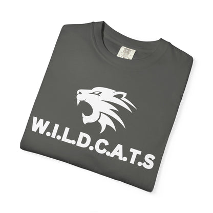 Wildcats Christian White Letters & Image Specialty