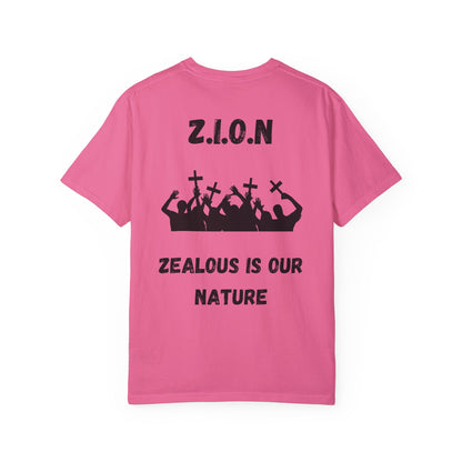 Adult Zion Black Words & Image