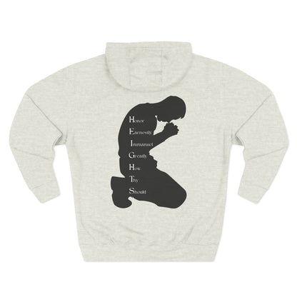 Heights Black Hoodie