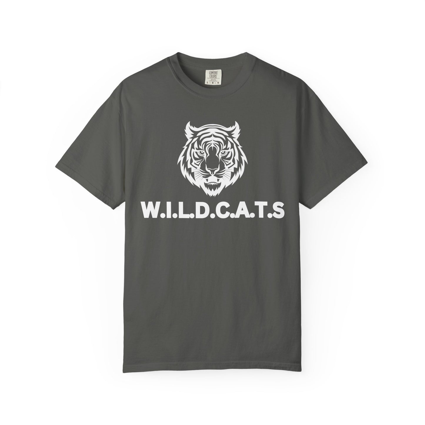 Wildcats Christian White Letters & Picture Specialty