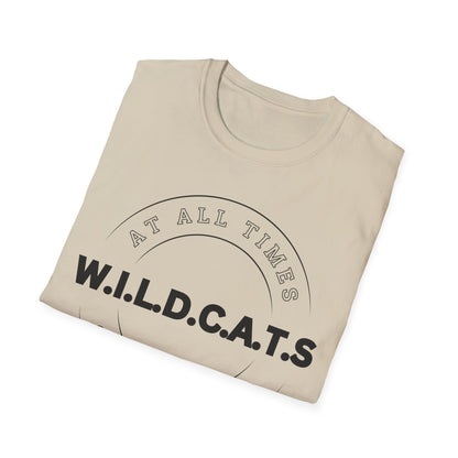 Wildcats Christian Black Letters & Picture