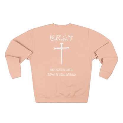 Swat Christian White Words Crewneck