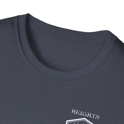 Heights Christian White Letters & Image
