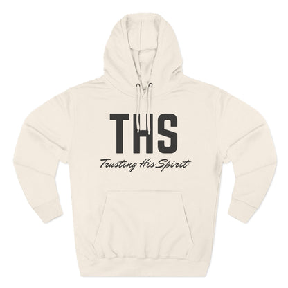 Adult THS Christian  Black Letters Hoodie