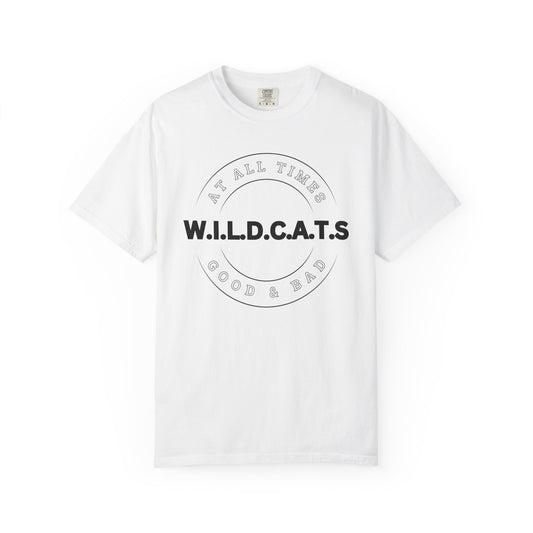 Adult Wildcats Christian Black Letters & Picture Heavyweight