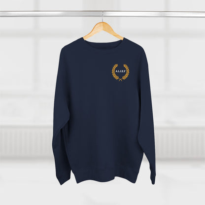 Adult Alief Christian Crest Specialty Crewneck