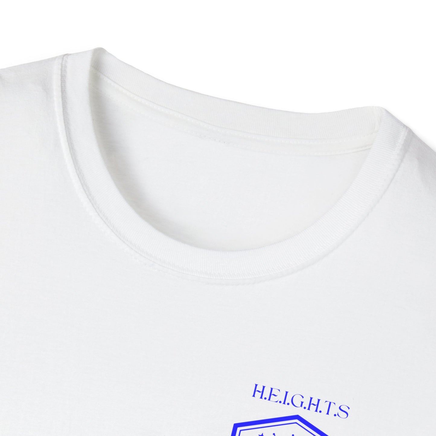 Heights Christian Blue Letters & Image