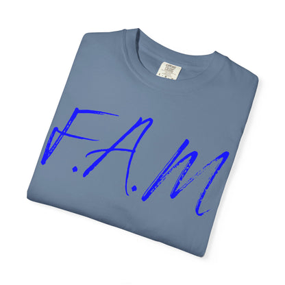 Fam Christian Blue Letters & Image