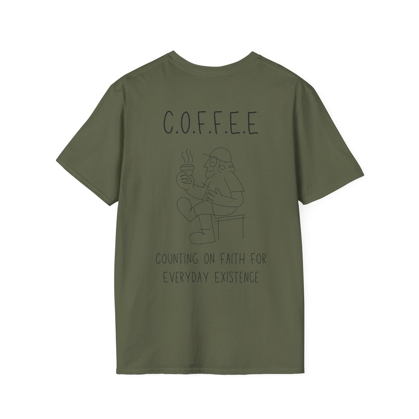 Specialty Adult Coffee Christian Black Words & Men Image