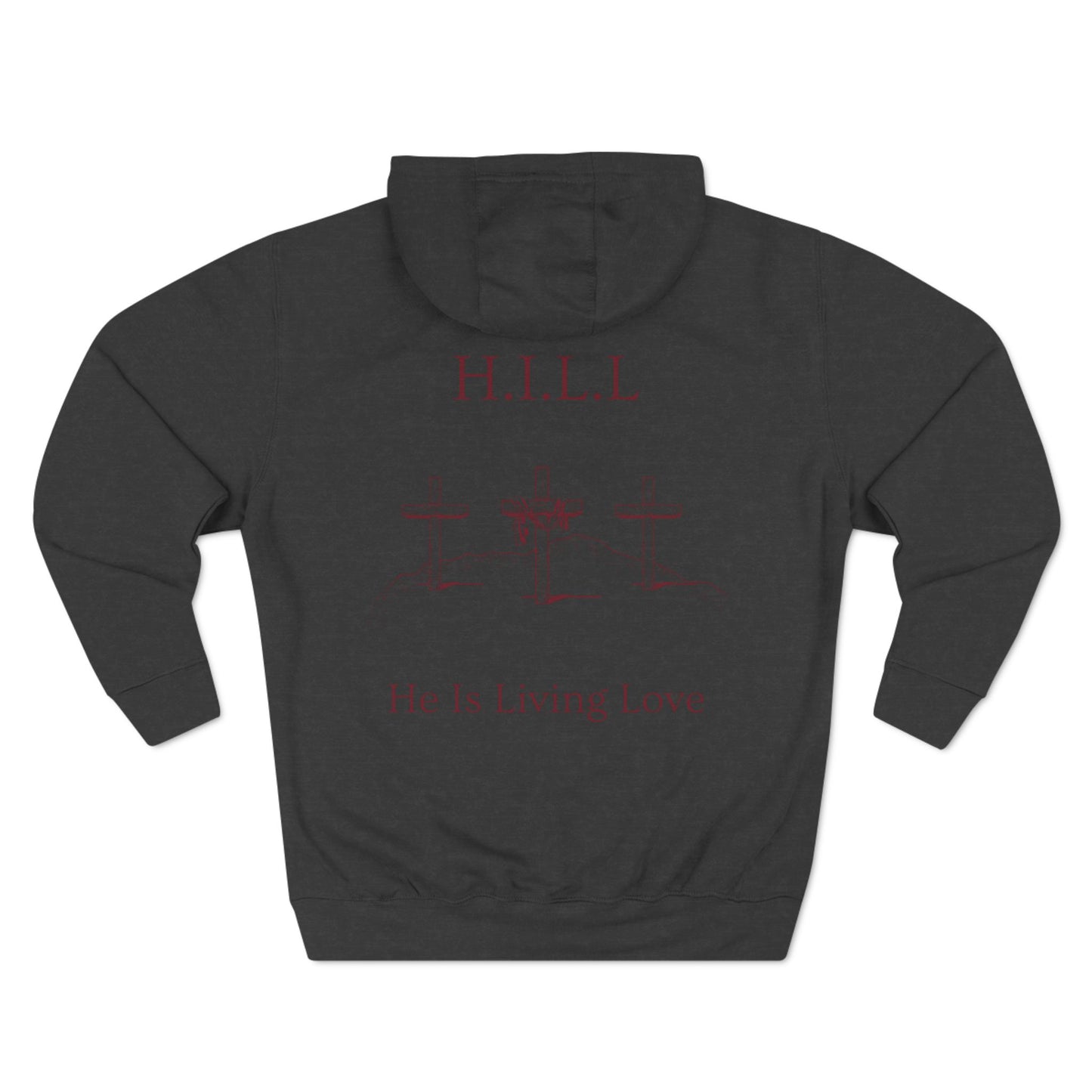 Hill Christian Marron Words Hoodie