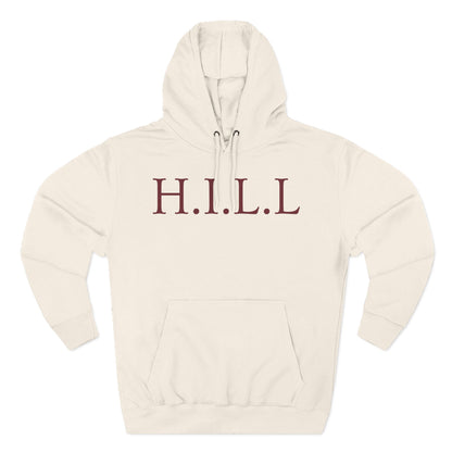 Hill Christian Marron Words Hoodie