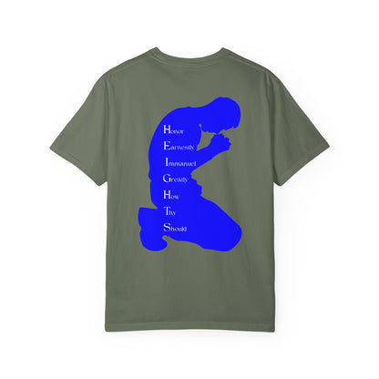Heights Christian Blue Letters & Image