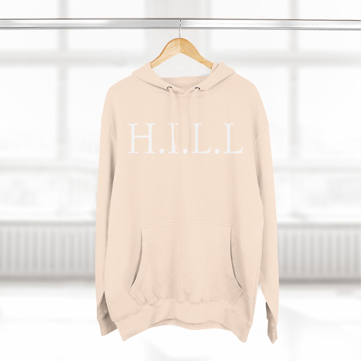 Hill Christian White Words Hoodie