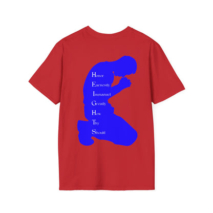 Heights Christian Blue Letters & Image