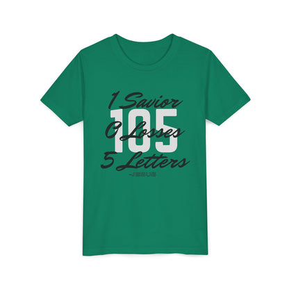 Youth 105 Christian Black and White Letters