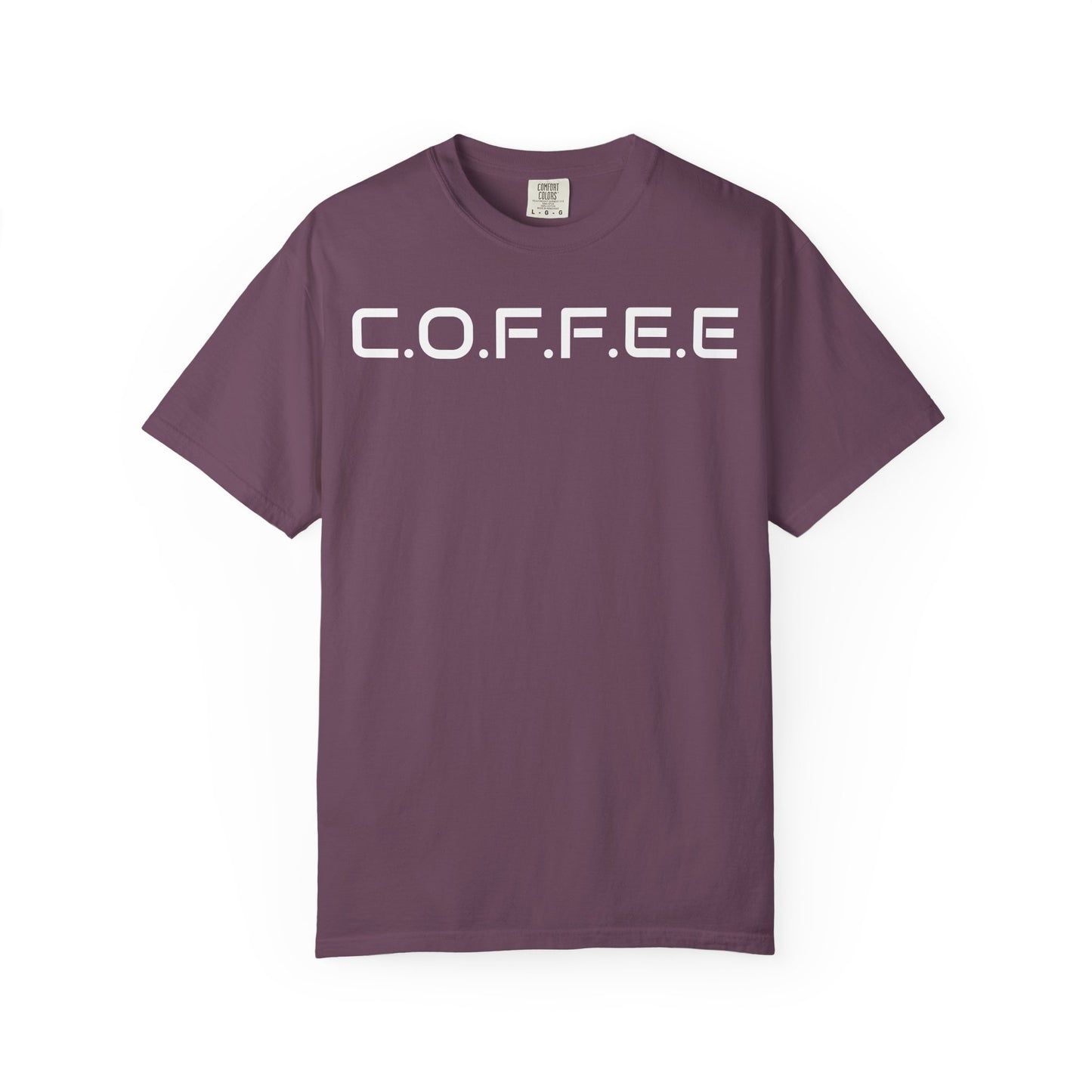 Adult Coffee Christian White Letters & Image