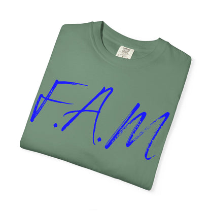 Fam Christian Blue Letters & Image