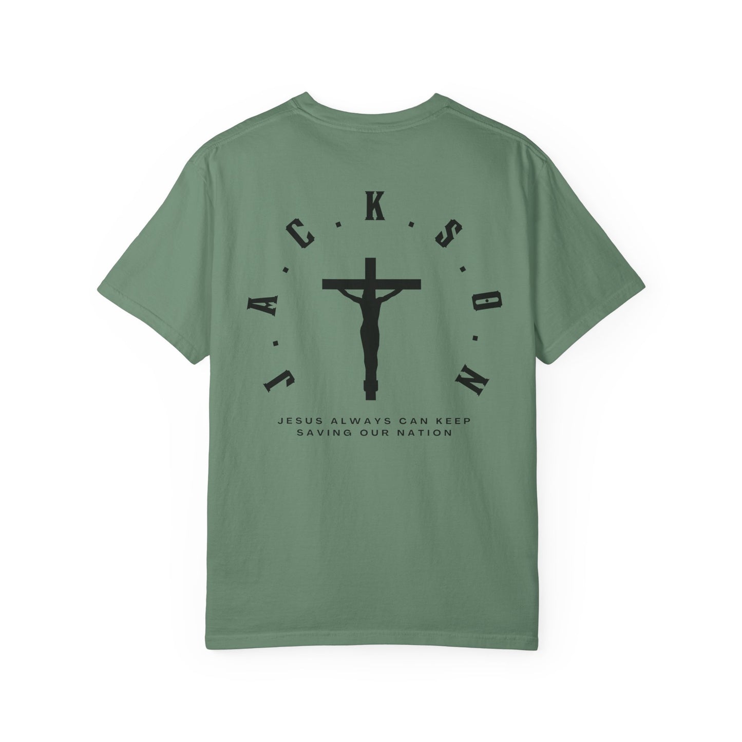 Jackson Believing Christian Black Letters & Cross