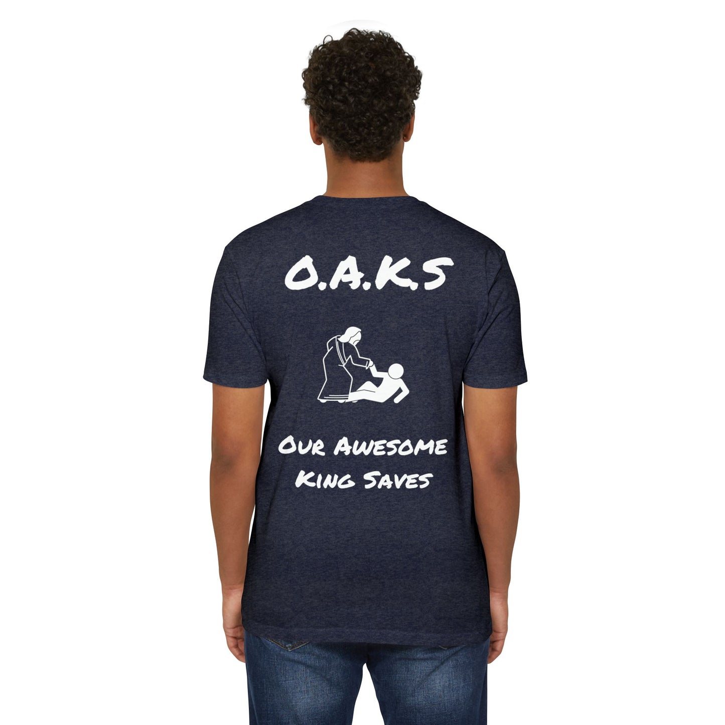 Adult Oaks Christian White Premium Tee