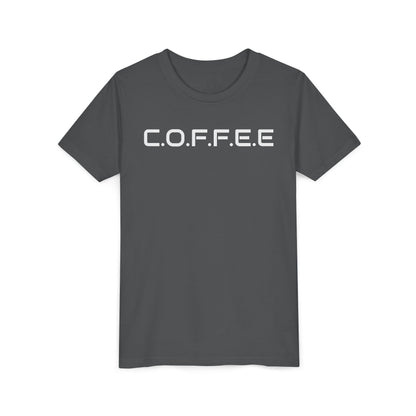 Youth Adult Coffee Christian White Letters & Image