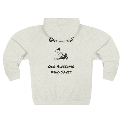 Oaks Christian Black Hoodie Zipper