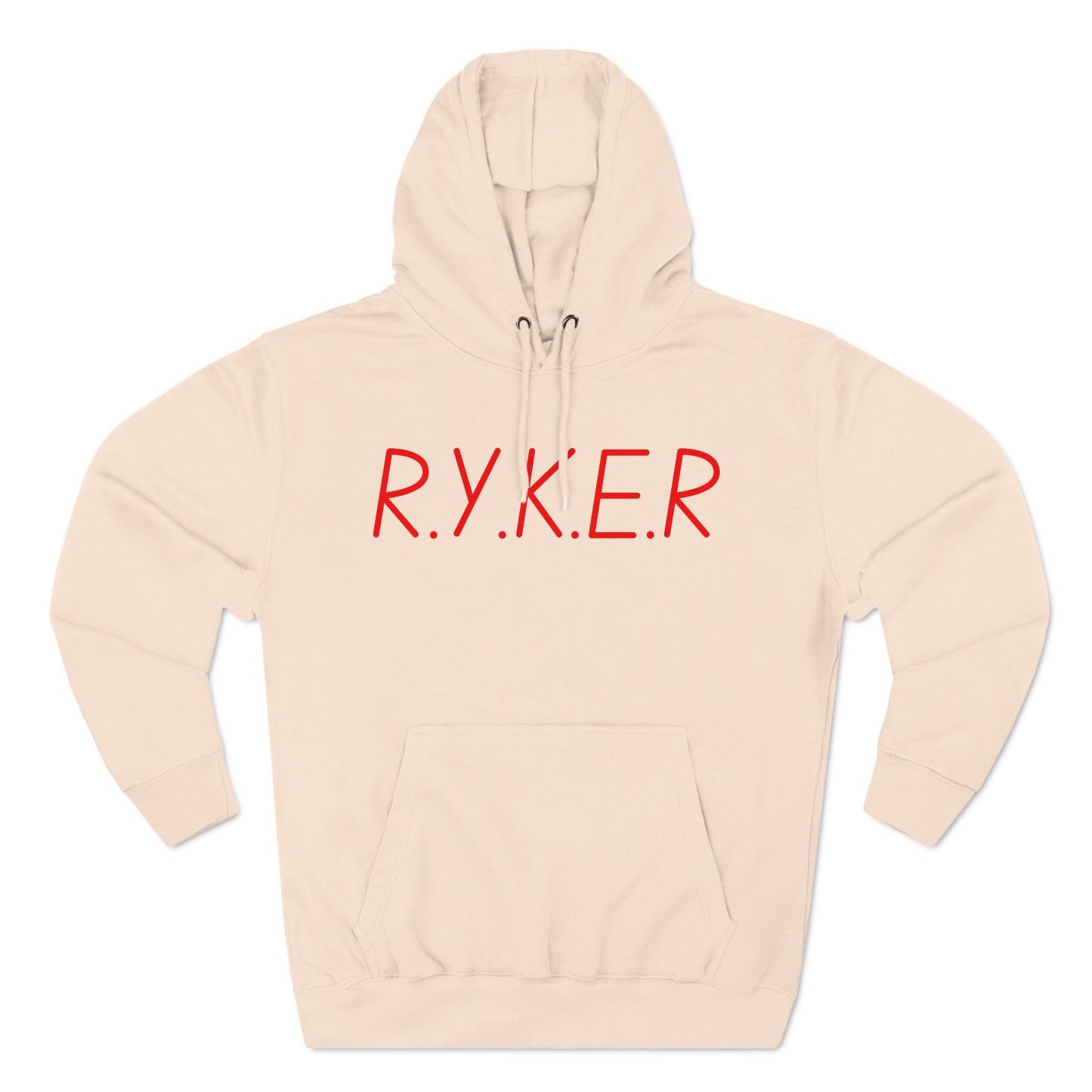 RYKER Christian Red Letters Hoodie