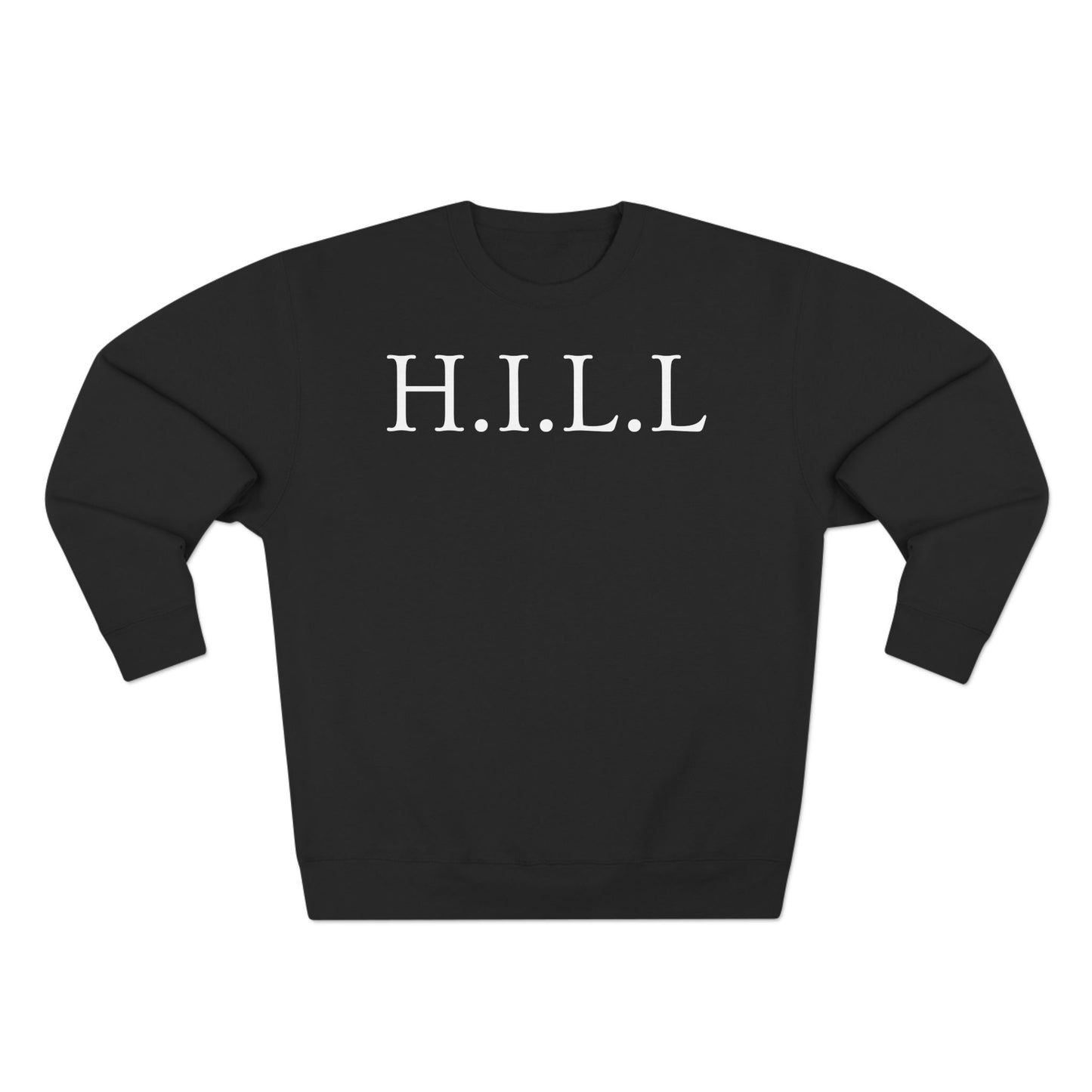 Adult Hill Christian White Words Crewneck