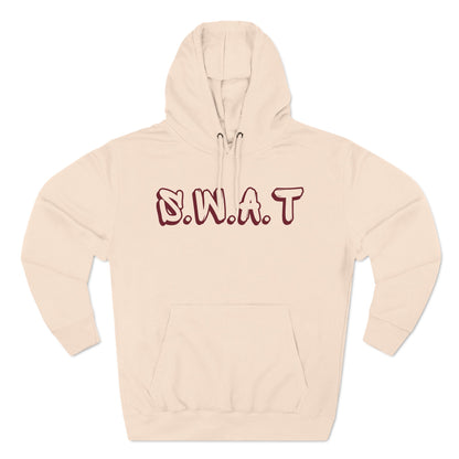 Swat Christian Marron Words Hoodie