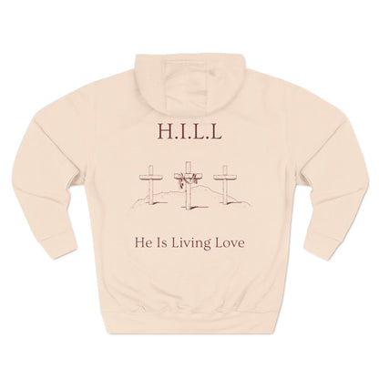 Hill Christian Marron Words Hoodie