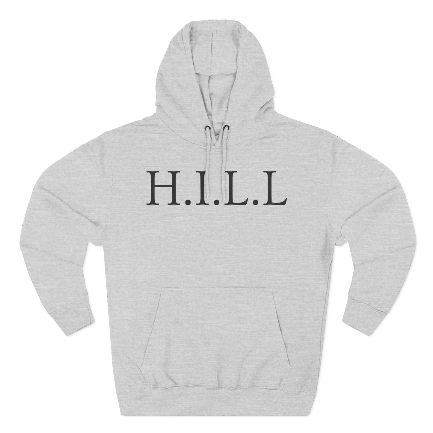 Adult Hill Christian Black Words Pullover Hoodie