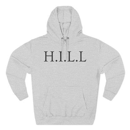 Adult Hill Christian Black Words Pullover Hoodie