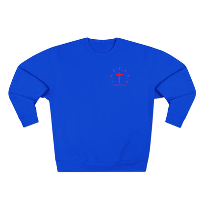 Jackson Red Cross & Letters Crewneck
