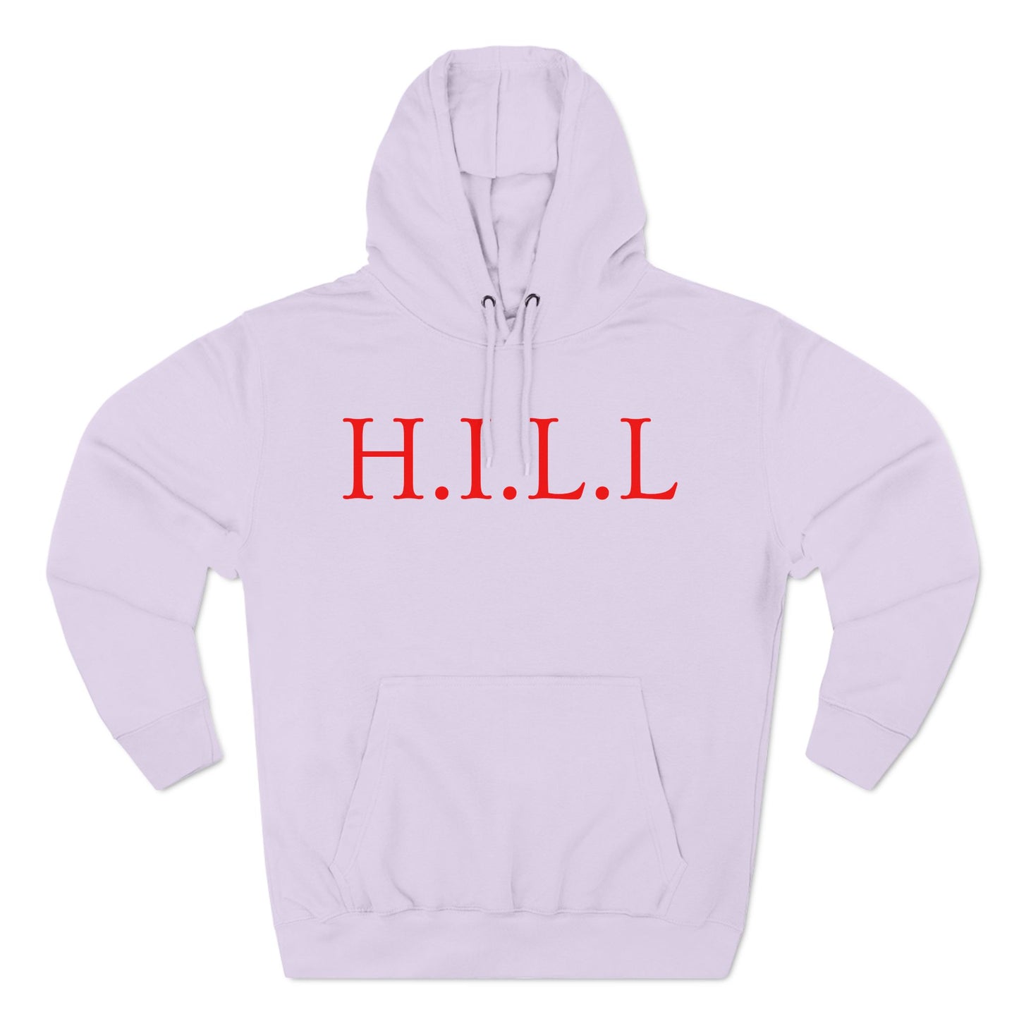 Hill Christian Red Words Hoodie
