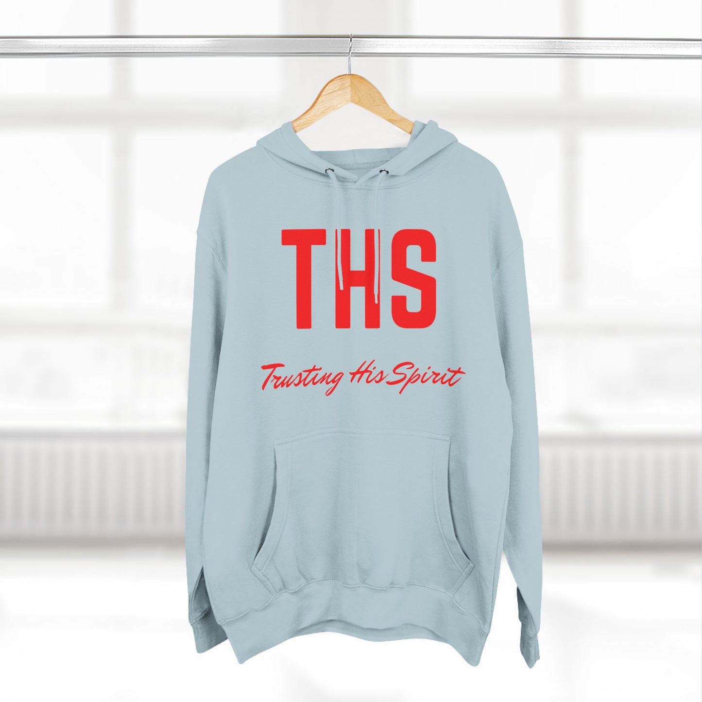 Adult THS Christian Red Letters Hoodie