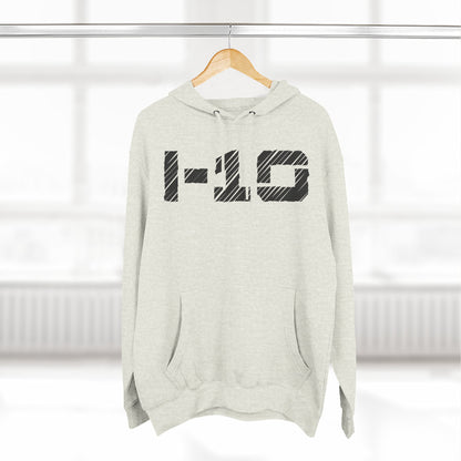 I-10 Christian Black Words Hoodie