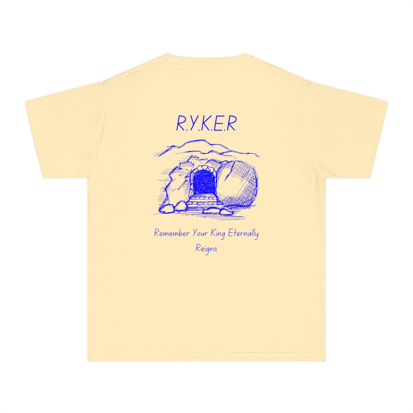 Youth RYKER Christian Blue Letters