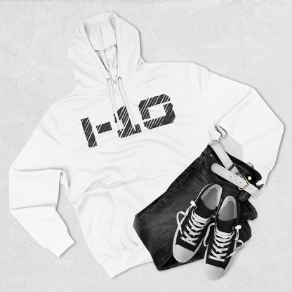 Adult I-10 Christian Black Words Pullover Hoodie