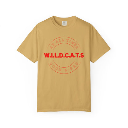 Wildcats Christian Red Letters & Picture