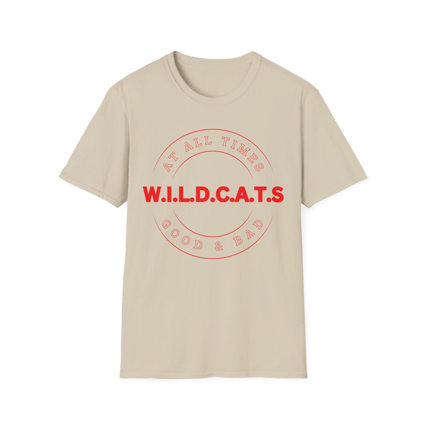Wildcats Christian Red Letters & Picture