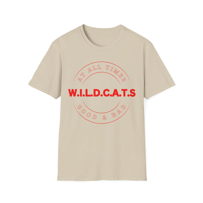 Wildcats Christian Red Letters & Picture